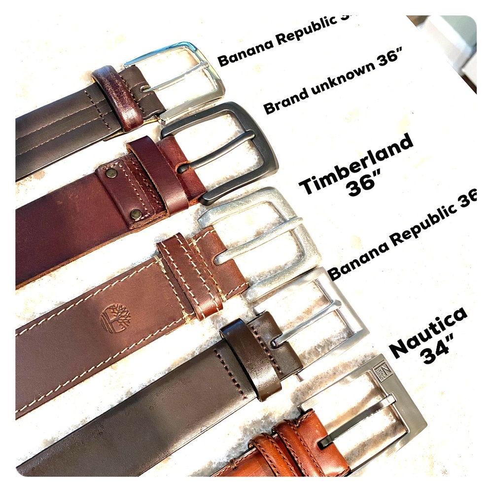 Five belt bundle!